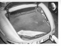 Mercedes-Benz 300 SL (1958) - vergleichsweise geräumiger Kofferraum und Ersatzrad