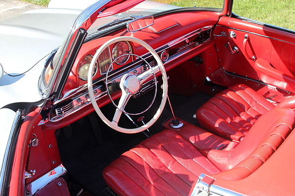 Mercedes-Benz 300 SL (1960) - Klassische Armaturen - Tacho bis 270 kmh