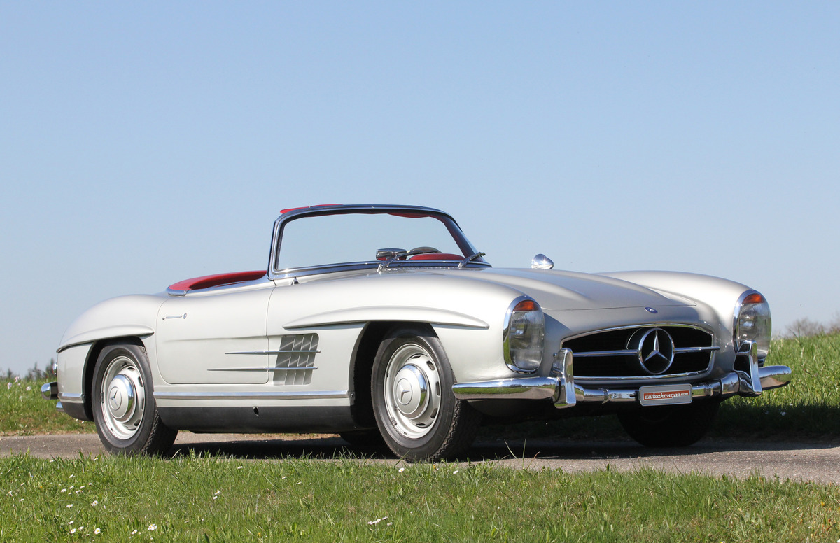 Mercedes-Benz 300 SL (1960) - breitbeinig und wohlproportioniert