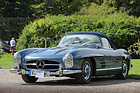 Image: Mercedes-Benz 300 SL (1961) - more suitable for everyday use than the Gullwing, but only slightly slower - 18th ASC Classic Gala Schwetzingen 2022