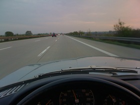 Mercedes-Benz 300 SL (1987) - Bummeln auf der Autobahn