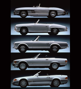 Mercedes-Benz 300 SL-24 (1989) - der letzte seiner Art und seine Vorläufer (1989)
