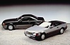 Mercedes-Benz 300 SL-24 (1989) - mit offenen Dach und Hardtop, aber mit Stoffaussstattung (© Daimler AG, 1989) Mercedes-Benz 300 SL-24 (1989) - mit offenen Dach und Hardtop, aber mit Stoffaussstattung (© Daimler AG, 1989)