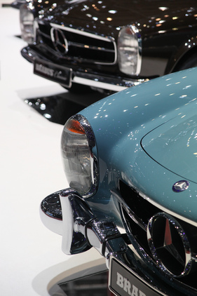 Mercedes-Benz 300 SL - Brabus hat gleich drei Oldtimer auf dem Stand - auf dem Genfer Automobilsalon 2015