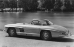 Bild: Mercedes-Benz 300 SL Coupé (1958) - Cabriolet mit Hardtop als Coupé-Version