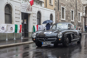 Mercedes-Benz 300 SL Coupé W 198 (1955) - an der Mille Miglia 2016