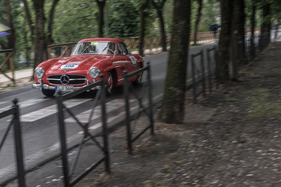 Mercedes-Benz 300 SL Coupé W 198 (1956) - an der Mille Miglia 2016