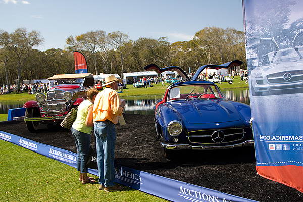 Mercedes Benz 300 SL Flügeltürer (1955) - am Amelia Island Concours d'Elegance 2013