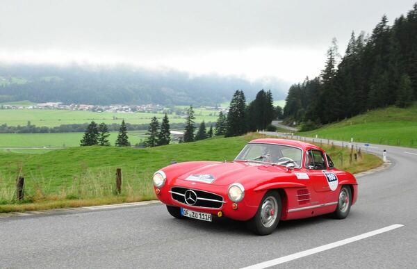 Mercedes-Benz 300 SL 'Flügeltürer' (1955) - beim 35. Kitzbüheler Alpenrallye 2022