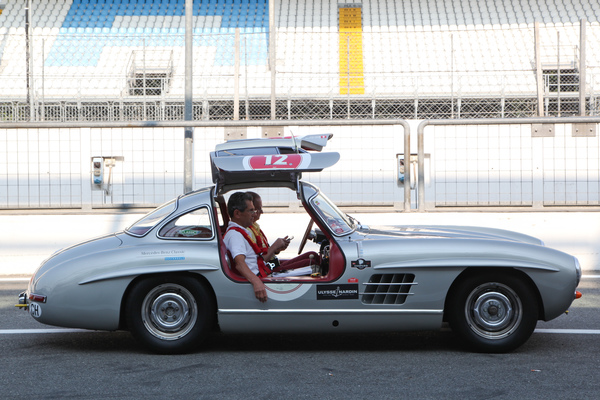 Mercedes-Benz 300 SL Flügeltürer (1957) - in Monza - Passione Caracciola 2017