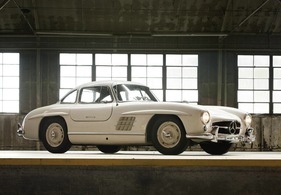 Bild Mercedes Benz 300 SL Gullwing (1954) - an der Bonhams Quail Lodge Auktion vom 14./15. August 2014 als Lot 286