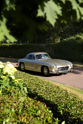 Mercedes-Benz 300 SL Gullwing (1955) - angeboten als Lot 117 an der Bonhams Mercedes-Benz-Versteigerung in Stuttgart 2015 (1955)