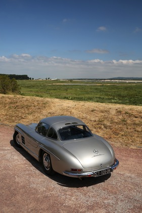 Mercedes-Benz 300 SL Gullwing (1955) - angeboten als Lot 117 an der Bonhams Mercedes-Benz-Versteigerung in Stuttgart 2015 (1955)