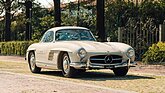 Bild: Mercedes-Benz 300 SL Gullwing Coupe (1957) - als Lot 124 an der Broad Arrow "Concorso d'Eleganza Villa d'Este"-Versteigerung 2026