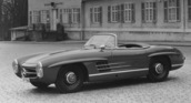 Mercedes-Benz 300 SL Roadster (1957) - Seitenansicht Fahrerseite
