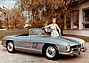 Mercedes-Benz 300 SL Roadster (1957) - erstmals gezeigt am Genfer Autosalon 1957 (© Mercedes-Benz, 1957) Mercedes-Benz 300 SL Roadster (1957) - erstmals gezeigt am Genfer Autosalon 1957 (© Mercedes-Benz, 1957)