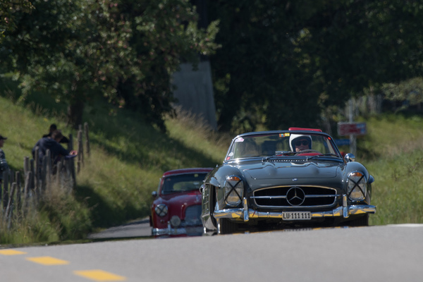 Mercedes Benz 300 SL Roadster (1958) im Feld Sport- und Tourenwagen 1946-1965 am Grand Prix Suisse Berne Memorial 2018