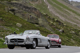 Mercedes-Benz 300 SL Roadster (1959) - Flüela Pass - Passione Caracciola 2017