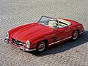 Image: Mercedes-Benz 300 SL Roadster (1959) - also magnificent in red