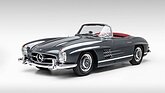 Image: Mercedes-Benz 300 SL Roadster (1962) - as 128 at the Broad Arrow "The Las Vegas Auction" 2025