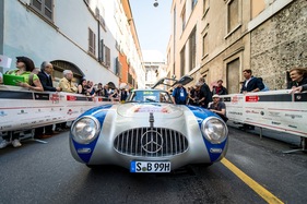 Mercedes Benz 300 SL W 194 Carrera Panamericana (1952) - an der Mille Miglia 2014