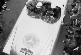 Mercedes Benz 300 SL (W194) von 1952 - John Cooper Fitch und Eugen Geiger auf Mercedes-Benz Typ 300 SL (Startnummer 6)