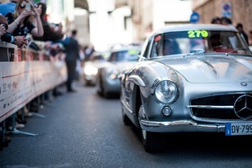 Mercedes Benz 300 SL W198 (1954) - an der Mille Miglia 2014