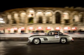 Bild Mercedes Benz 300 SL W198 (1955) - an der Mille Miglia 2014