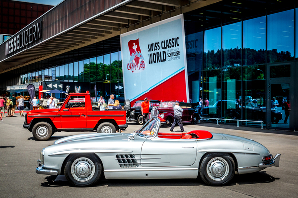Bild: Mercedes-Benz 300 SL an der Swiss Classic World Luzern