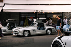 Mercedes-Benz 300 SL in Crans-Montana