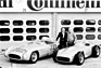 Mercedes Benz 300 SLR (1954) - Juan Manuel Fangio und Stirling Moss mit den Rennwagen W 196 R und W 196 S (© Daimler AG, 1954) Mercedes Benz 300 SLR (1954) - Juan Manuel Fangio und Stirling Moss mit den Rennwagen W 196 R und W 196 S (© Daimler AG, 1954)