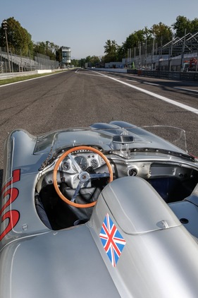 Mercedes-Benz 300 SLR (1955) - Blick ins Cockpit