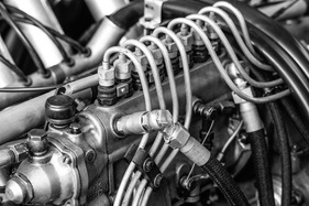 Mercedes-Benz 300 SLR (1955) - Einspritzung (Reparatur/Restaurierung 1996)