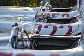 Mercedes-Benz 300 SLR (1955) - drei Mille-Teilnehmer startklar