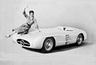 Mercedes-Benz 300 SLR (1955) - ein Fotomodell im September 1954 in Monza