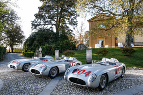 Mercedes-Benz 300 SLR (1955) - mit den Mille-Miglia-Startnummern
