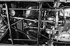 Mercedes-Benz 300 SLR (1955) - seltener Blick von unten auf das Auto (Reparatur/Restaurierung 1996)