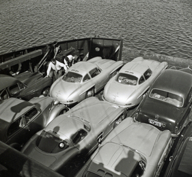 Mercedes-Benz 300 SLR "Uhlenhaut-Coupé" (1955) – Überfahrt nach Schweden im August 1955 (1955)