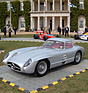 Coupé Nummer Acht mit der roten Innenausstattung wurde für gewöhnlich bei Veranstaltungen gezeigt und vorgeführt wie hier beim Goodwood Festival of Speed 2013.