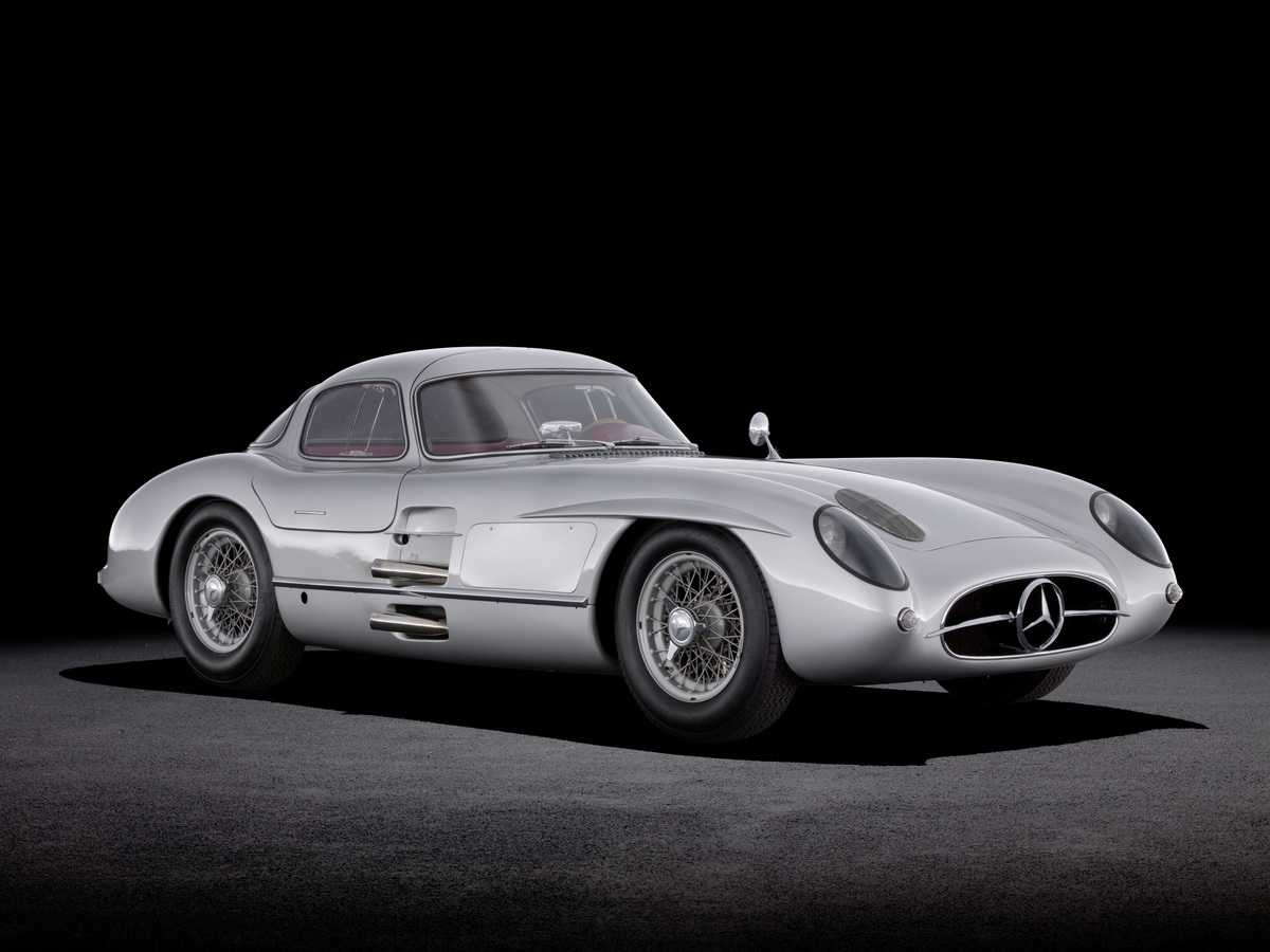 Mercedes-Benz 300 SLR W 196 S Uhlenhaut Coupé (1955) - exhibited at the special "Silver Arrow" show at the Louwman Museum