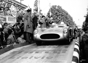 Mercedes-Benz 300 SLR W196S (1955) - an der 22. Mille Miglia 1955