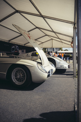 Mercedes-Benz 300 SLR und Sauber-Mercedes C9 - Goodwood Festival of Speed 2025