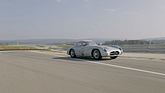 Bild: Mercedes-Benz 300 SLR von 1955 als Uhlenhaut-Coupé bei Testfahrten