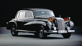 Mercedes-Benz 300 (W 186) (1951) - Favorite vehicle of German Chancellor Konrad Adenauer, hence the nickname "Adenauer-Mercedes