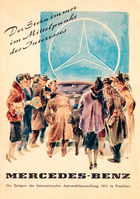 Mercedes-Benz 300 (W 186) (1951) - Werbeanzeige aus „Reader’s Digest“.