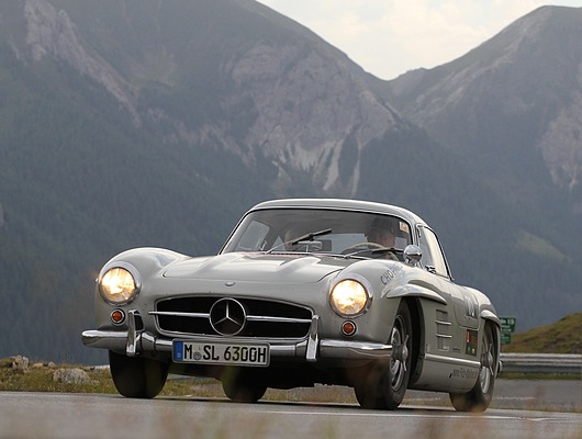 Mercedes Benz 300SL (1955) - an der Ennstal Classic 2011 (EP3 070)