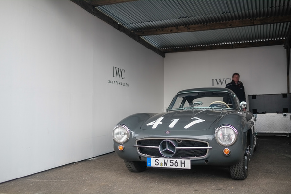 Mercedes-Benz 300SL beim IWC Stand - Impressionen vom Goodwood Members' Meeting 2017