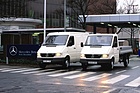 Mercedes-Benz 308 D Sprinter (1995) - as a panel van and a 208 D flatbed van