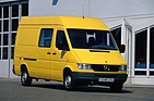 Mercedes-Benz 312 D Sprinter (1995) - panel van with passenger car registration