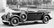 Mercedes-Benz 320 (1937) - als viertüriges Cabriolet der Baureihe W142